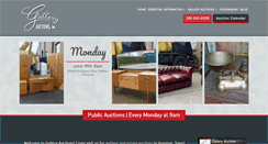 Desktop Screenshot of galleryauctions.com